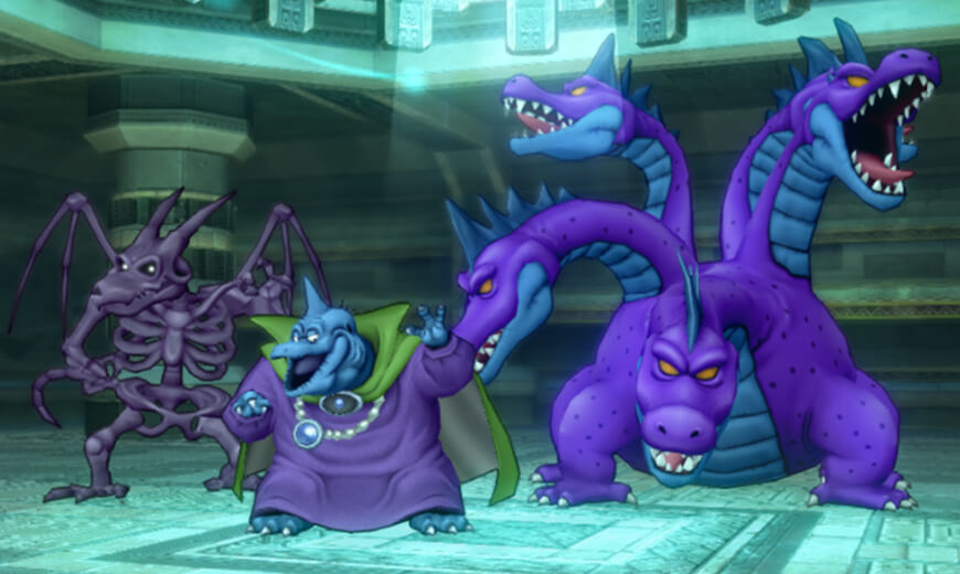 Dragon Quest X - Version 2.3 - Labyrinthe enchanté Pièce des 3 démons légendaires